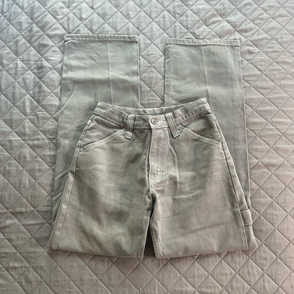 Brandy Melville/John Galt Carpenter Pants in Gray